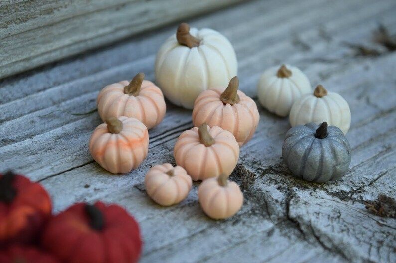 Handmade Mini Clay Pumpkins | Etsy (US)