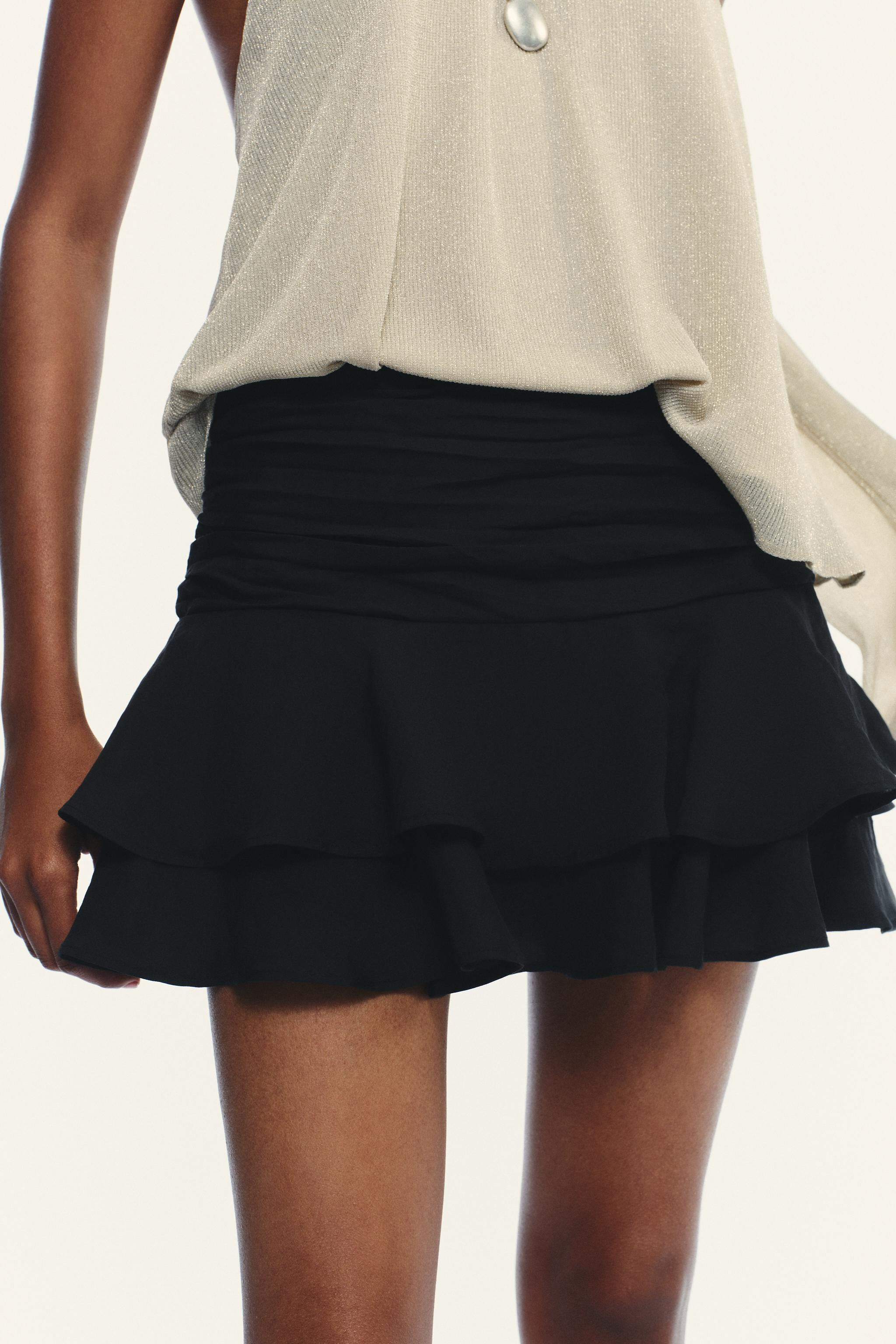 RUFFLE SKORT | Zara UK