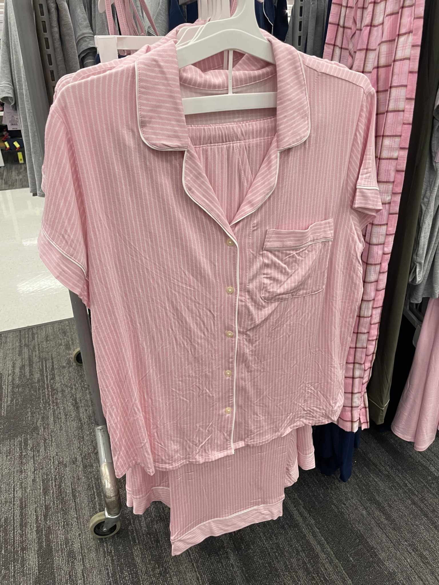 I love targets pajamas by Auden! They are super comfy and this pink stripe set is adorable!🥰

#LTKU #LTKOver40 #LTKFindsUnder50