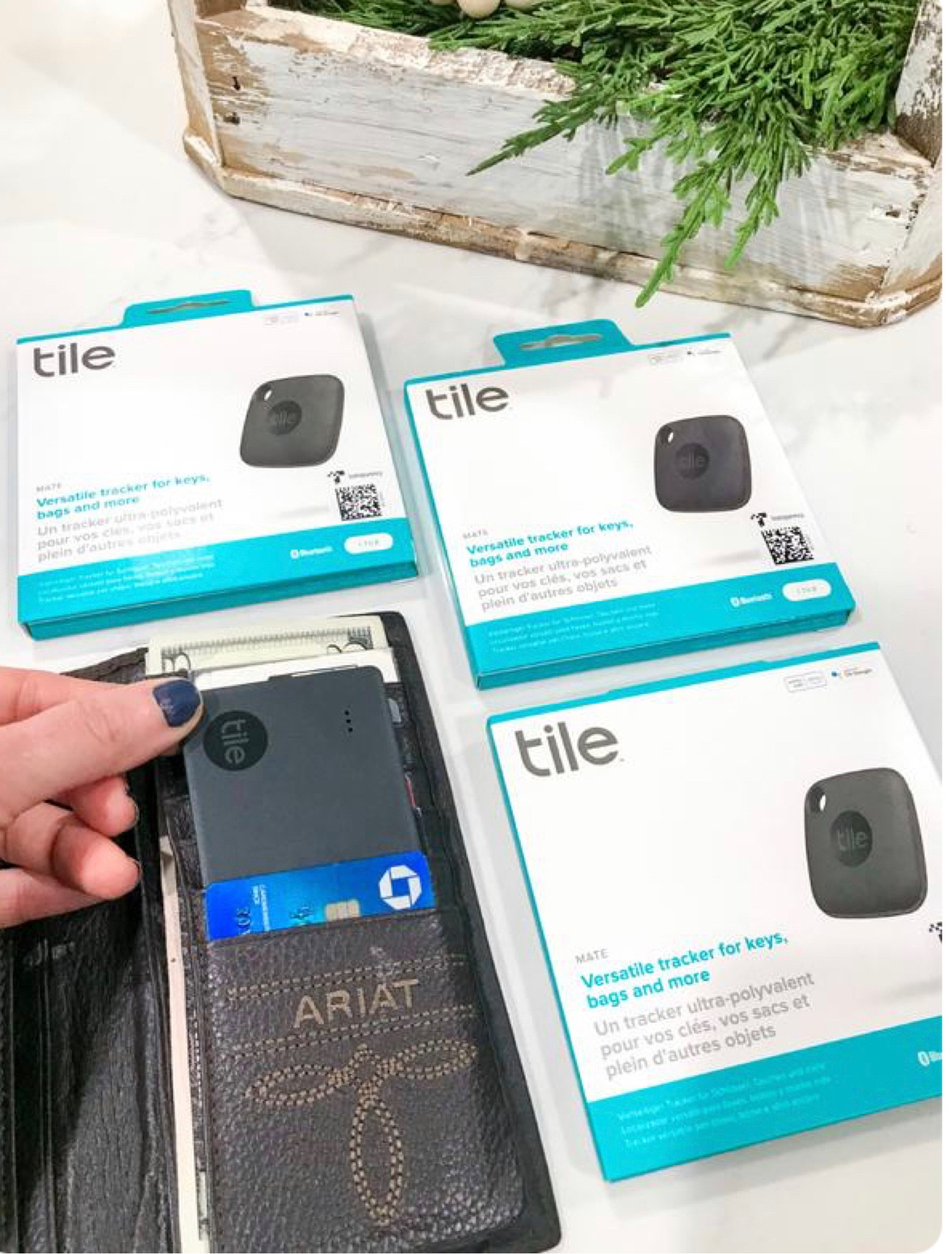 Never lose your wallet or keys again!   This is one of my favorite gifts for everyone in the family! #walmart #walmartholiday #walmartpartner 

#LTKHoliday #LTKGiftGuide #LTKfamily