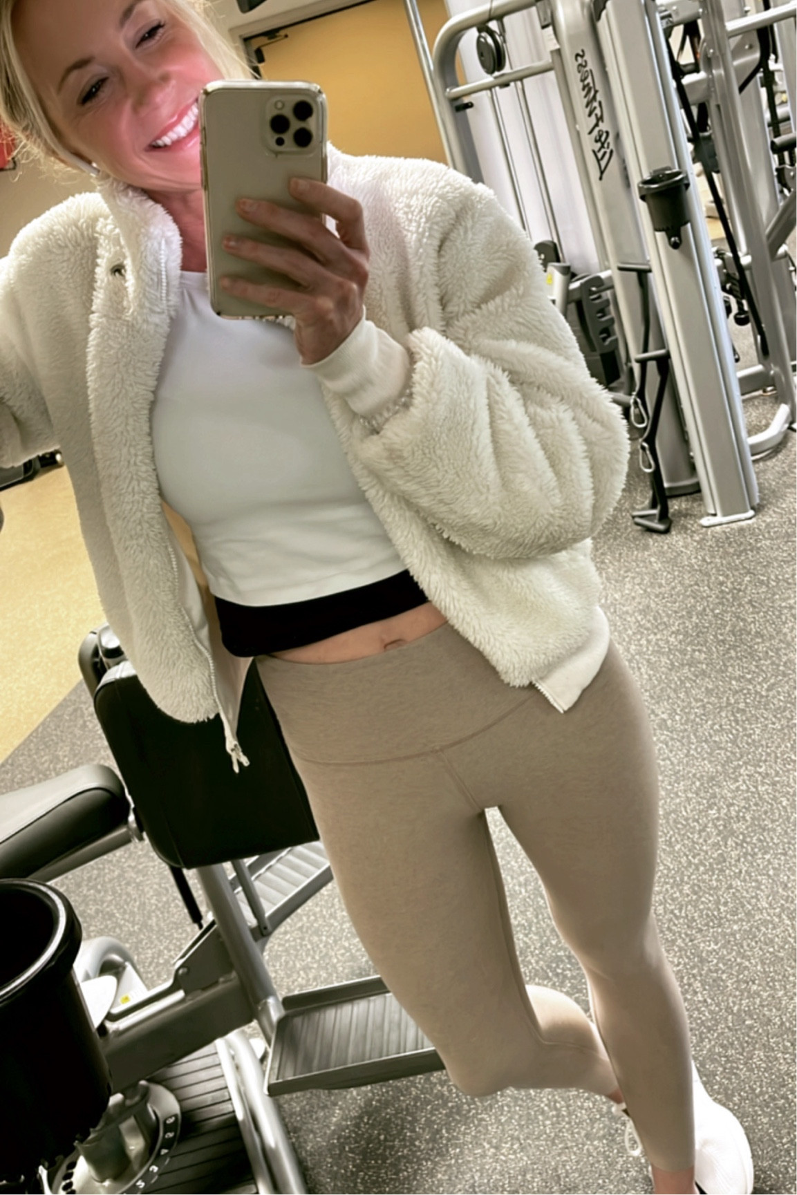 My favorite Alo foxy Sherpa jacket is 30% off right now! 😍😍 I wear this thing out - big time! Love it and have owned it for almost three years. Getting it in camel this year!

#LTKCyberWeek #LTKSeasonal #LTKsalealert