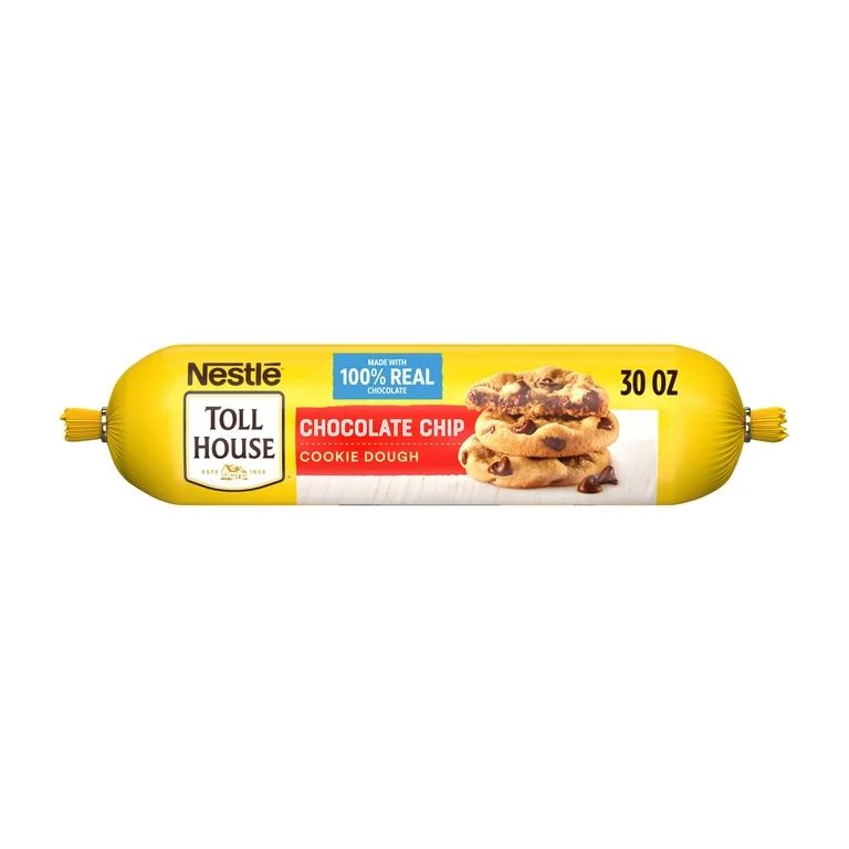 Nestle Toll House Chocolate Chip Cookie Dough, 30 oz | Walmart (US)