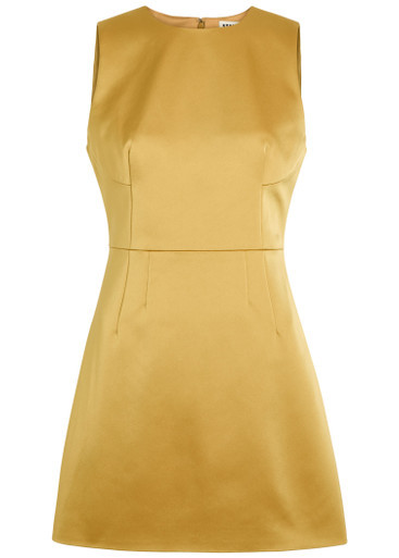 Garden satin mini dress | Harvey Nichols