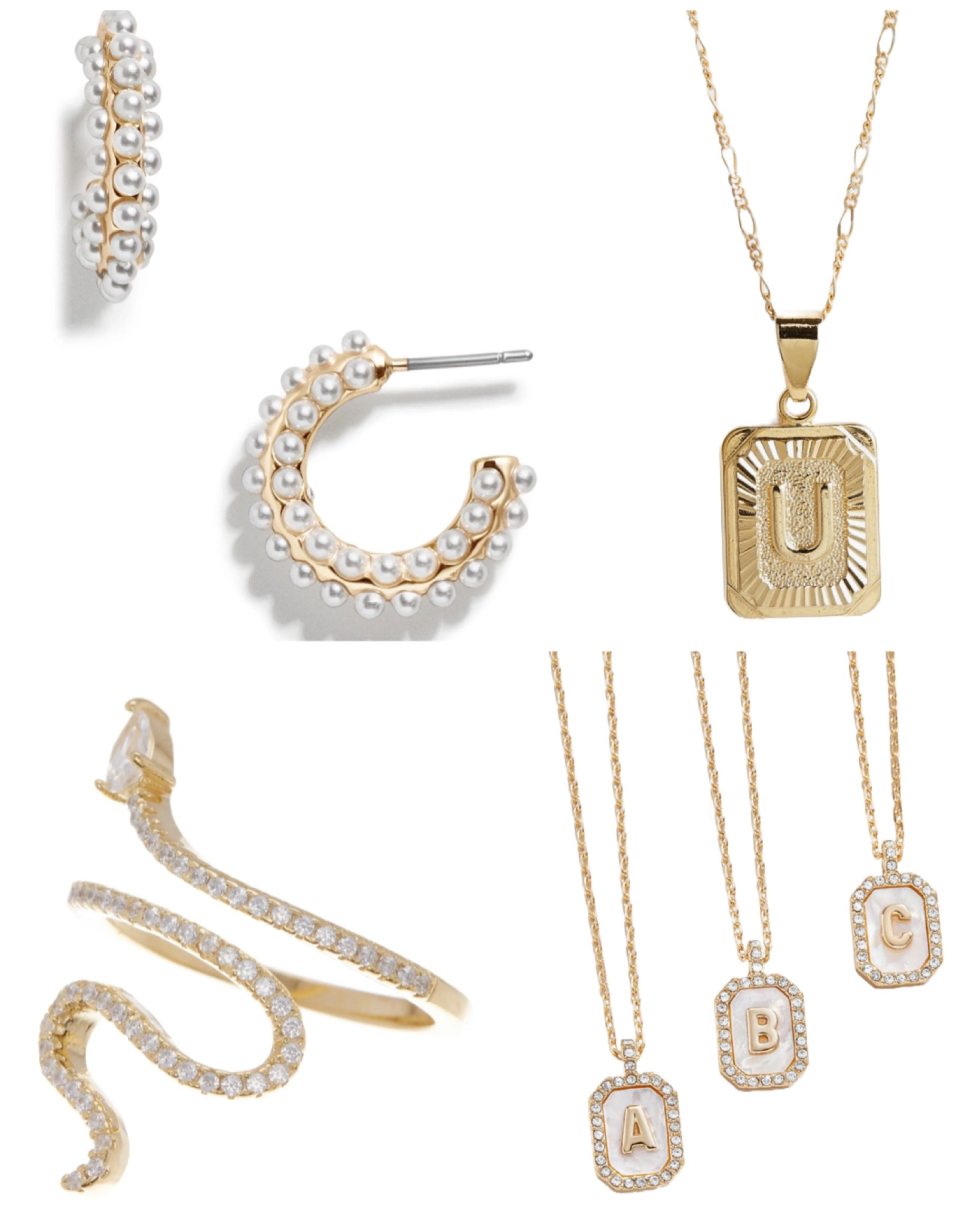 Accessorize with necklace, earrings and rings :)

#LTKbeauty #LTKstyletip #LTKtravel