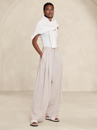 Ribbed Scoop-Neck Tank | Banana Republic (US)