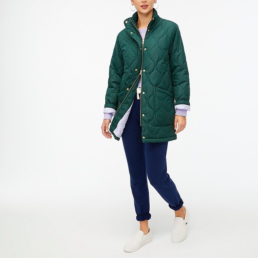 City puffer coat | J.Crew Factory