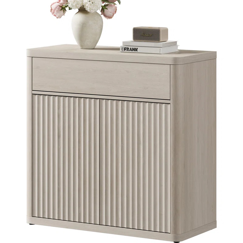 Cesiro 34.6''W Storage Sideboard With Draw And Height-Adjustable Cabinet | Wayfair North America