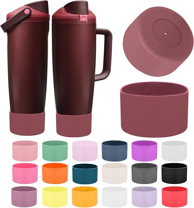 Mity rain 2PCS Protective Silicone Boots for Owala 30oz & 40oz FreeSip Sway | Amazon (US)