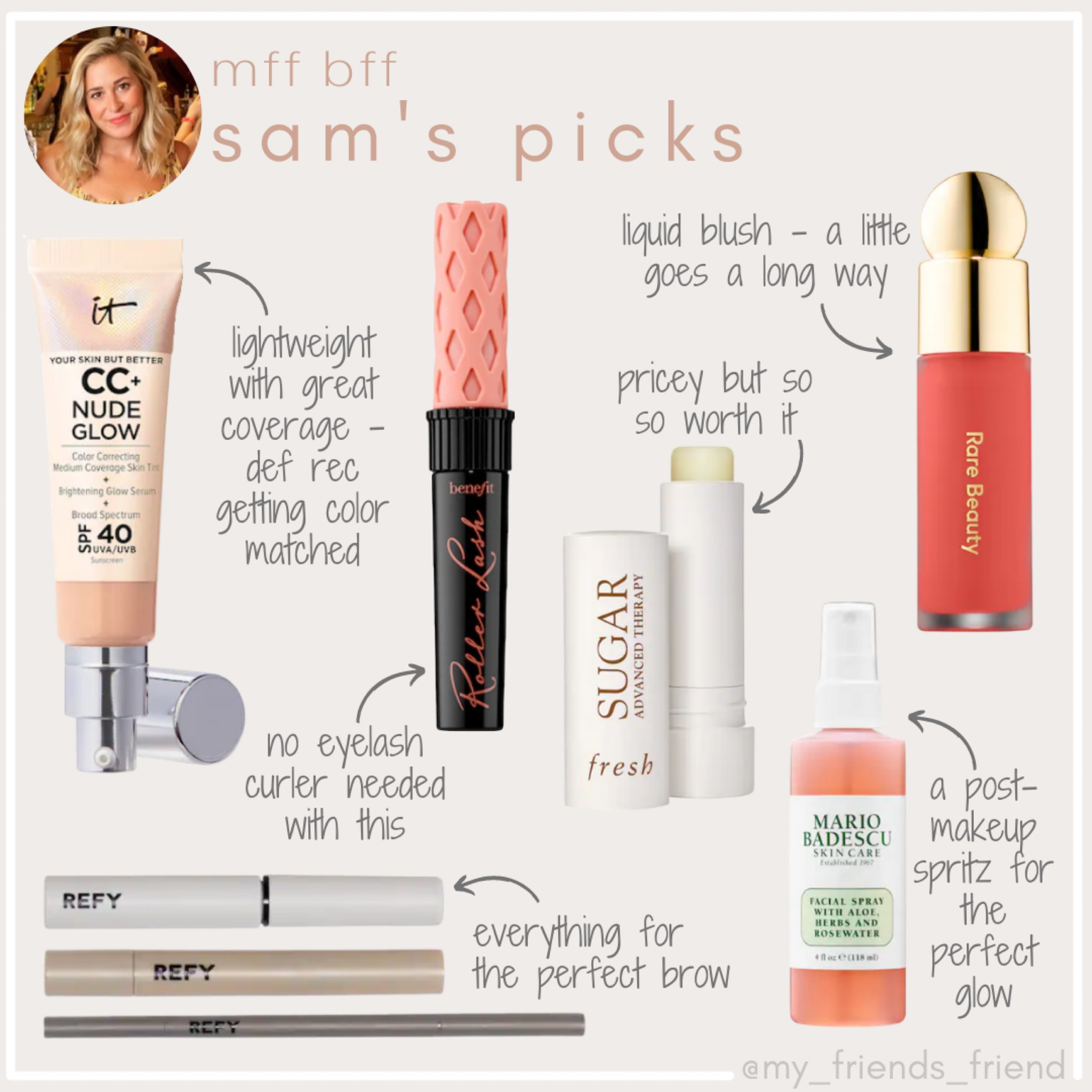 mff bff: 5 minute face picks! makeup//mom makeup//beauty recs//must have makeup//fast face//dew skin//natural look//sephora sale#LTKBeautySale

#LTKxSephora #LTKsalealert #LTKbeauty