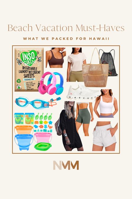 Beach vacation packing list 

#LTKkids #LTKfamily #LTKswim