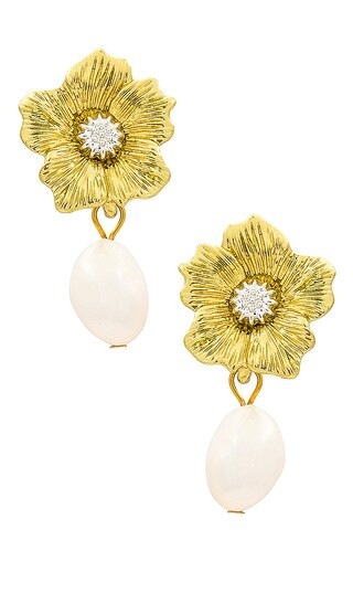 Joanna Earrings in Gold | Revolve Clothing (Global)