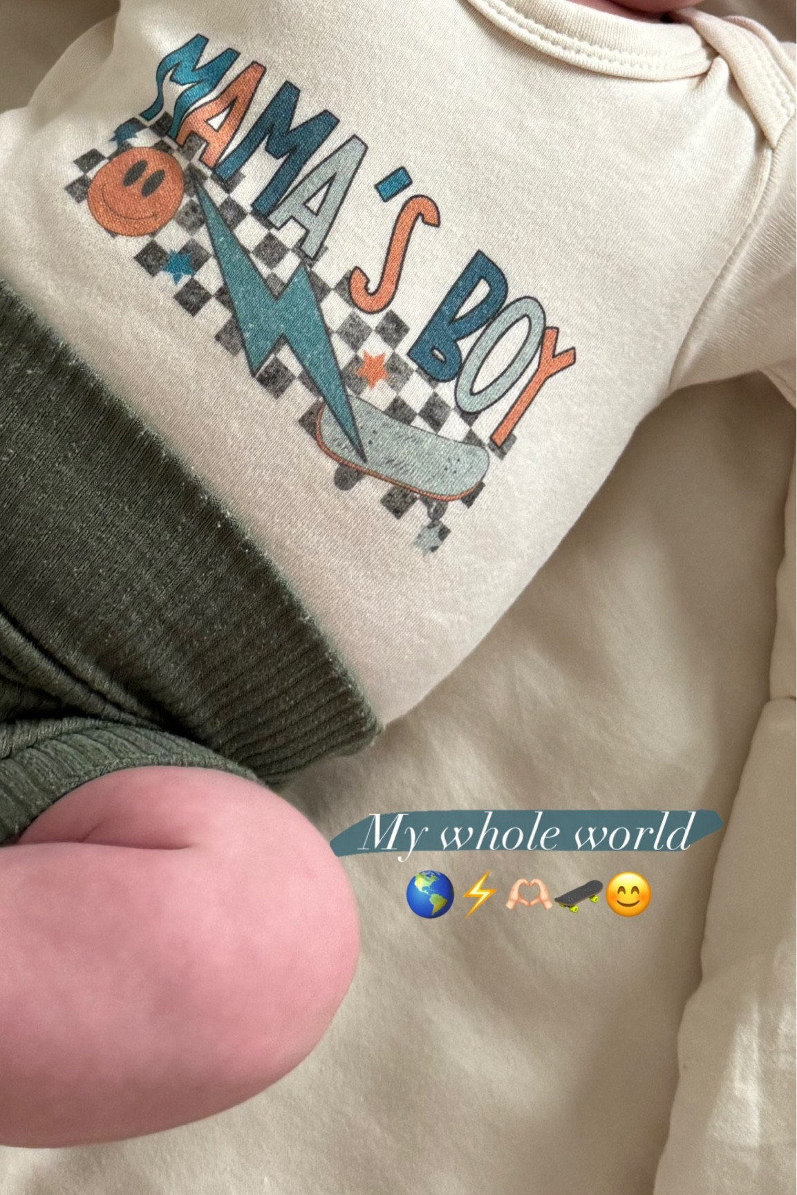 Baby boy’s outfit 
🌎⚡️🫶🏻🛹😊
#ootd #baby #babyboy #babyoutfit

#LTKBaby #LTKFamily #LTKKids