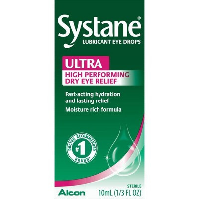 Systane Ultra Lubricant Eye Drops - 0.33 fl oz | Target