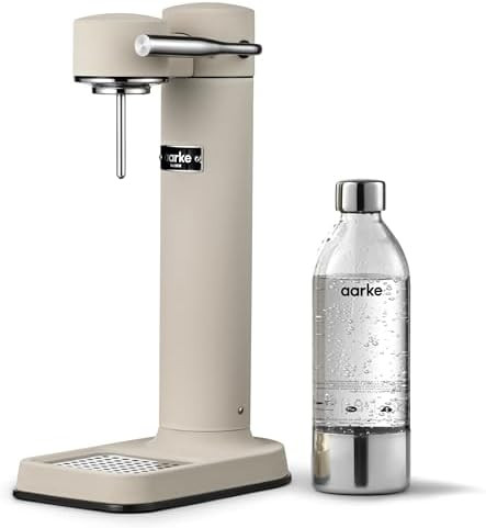 Aarke Carbonator lll, Sparkling & Carbonation Water Machine, Stainless Steel with PET BPA-Free Re... | Amazon (US)