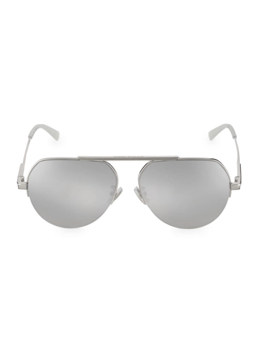 Minimalist 58MM Pilot Sunglasses | Saks Fifth Avenue