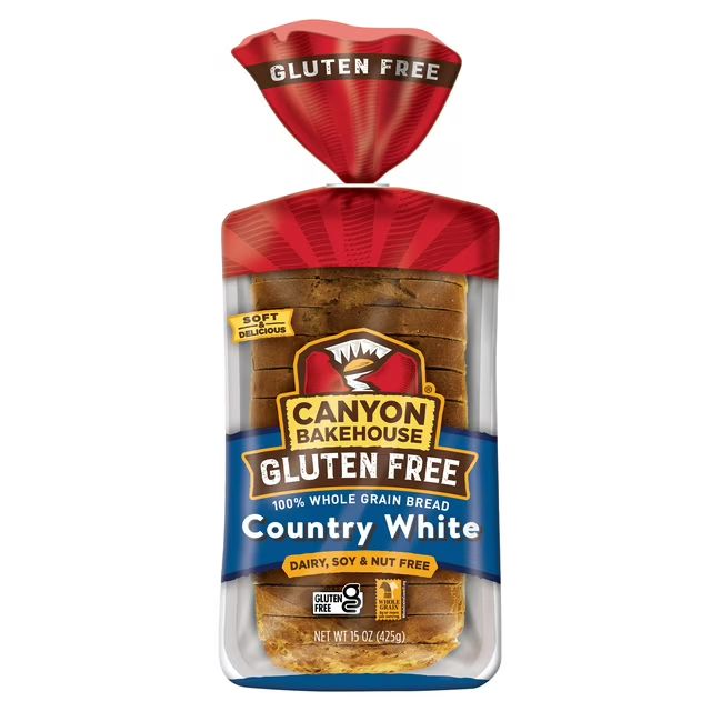 Canyon Bakehouse Country White Gluten Free Sandwich Bread, Fresh, 15oz | Walmart (US)
