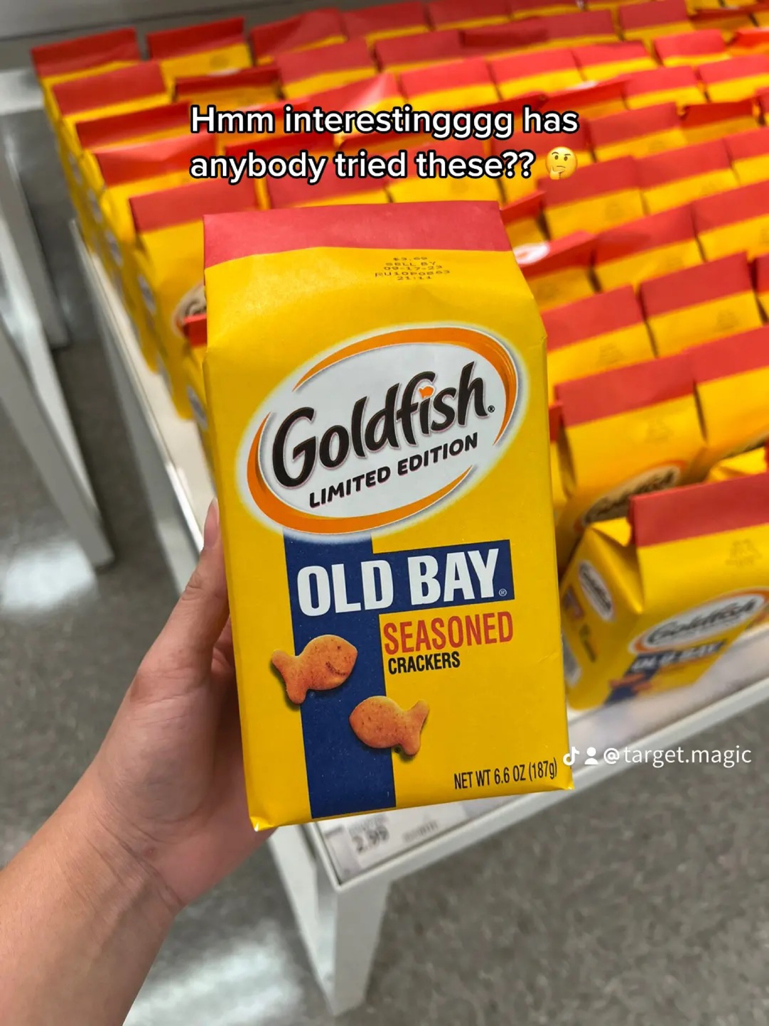 Limited edition Old bay goldfish! 

#LTKSeasonal #LTKGiftGuide #LTKFind