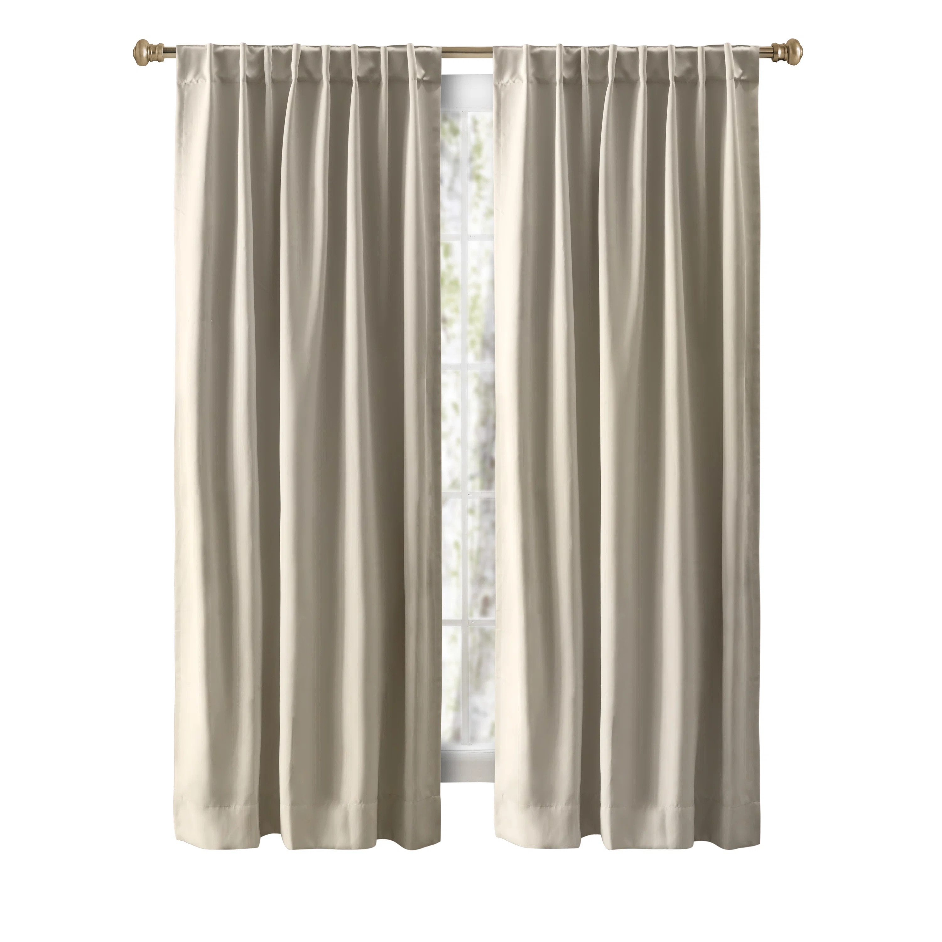 Ardelle Blackout Thermal Rod Pocket Panel | Joss & Main