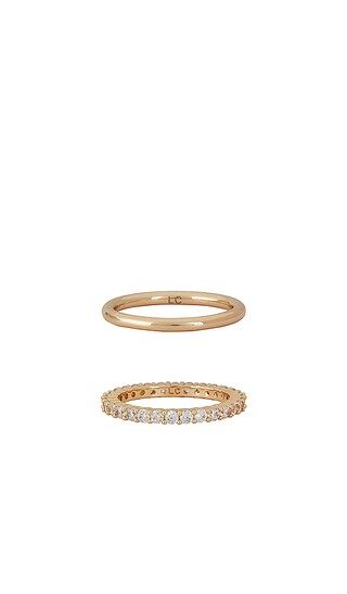 Colette Ring Set in Gold | Revolve Clothing (Global)