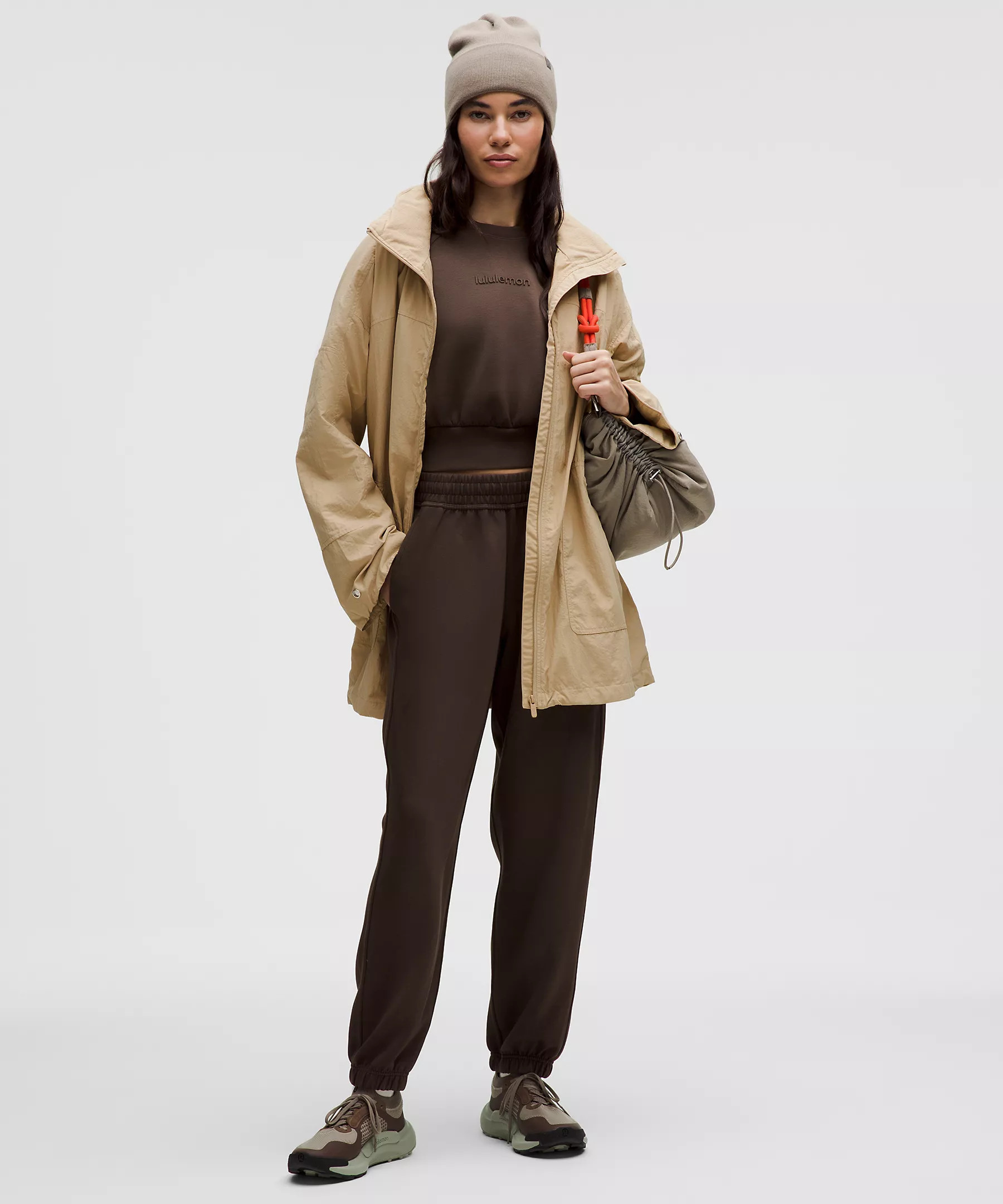 Hooded Mid-Length Utility Jacket | Lululemon (US)