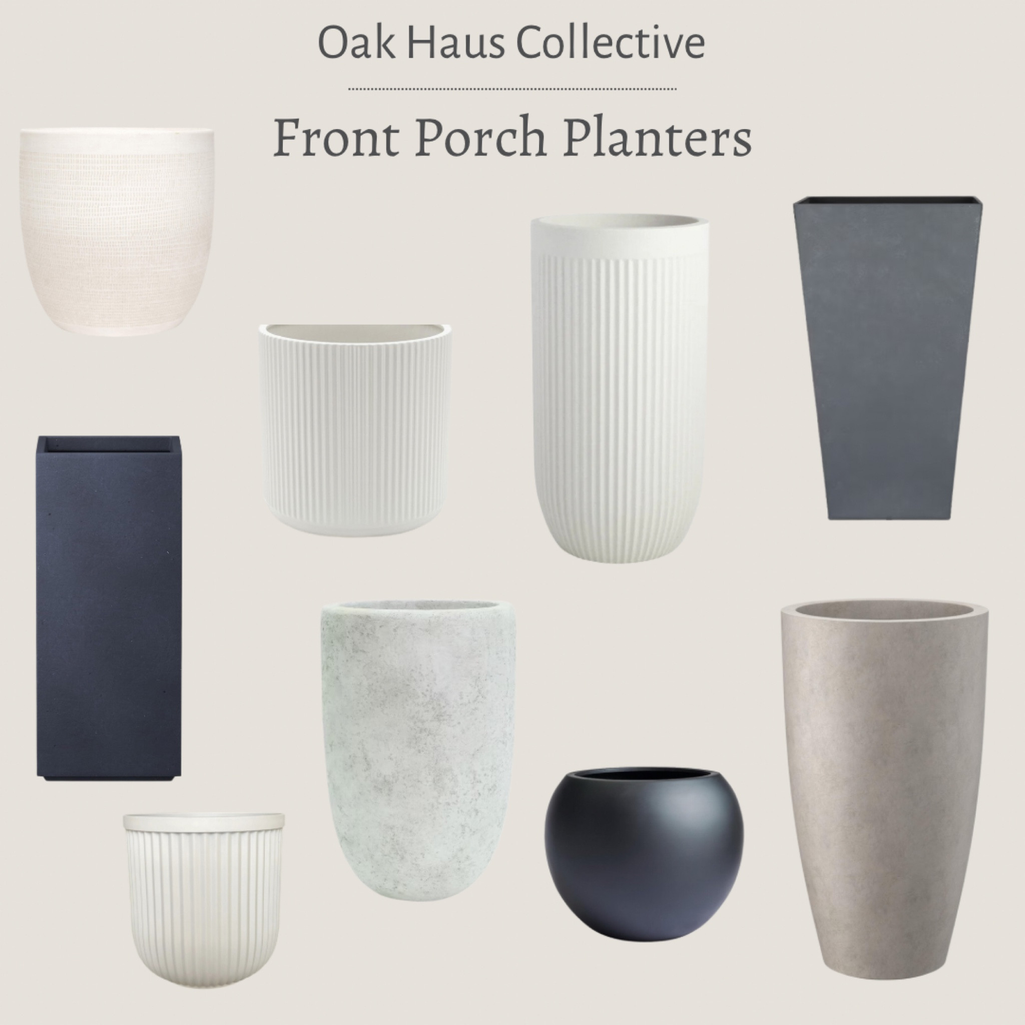 Concrete Planters 

#LTKStyleTip #LTKSummerSales #LTKHome