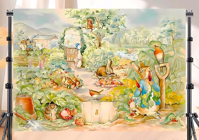 Easter Background Photo Backdrop Backdrop for Kids Birthday Party Cartoon Children Happy Backgrou... | Amazon (US)