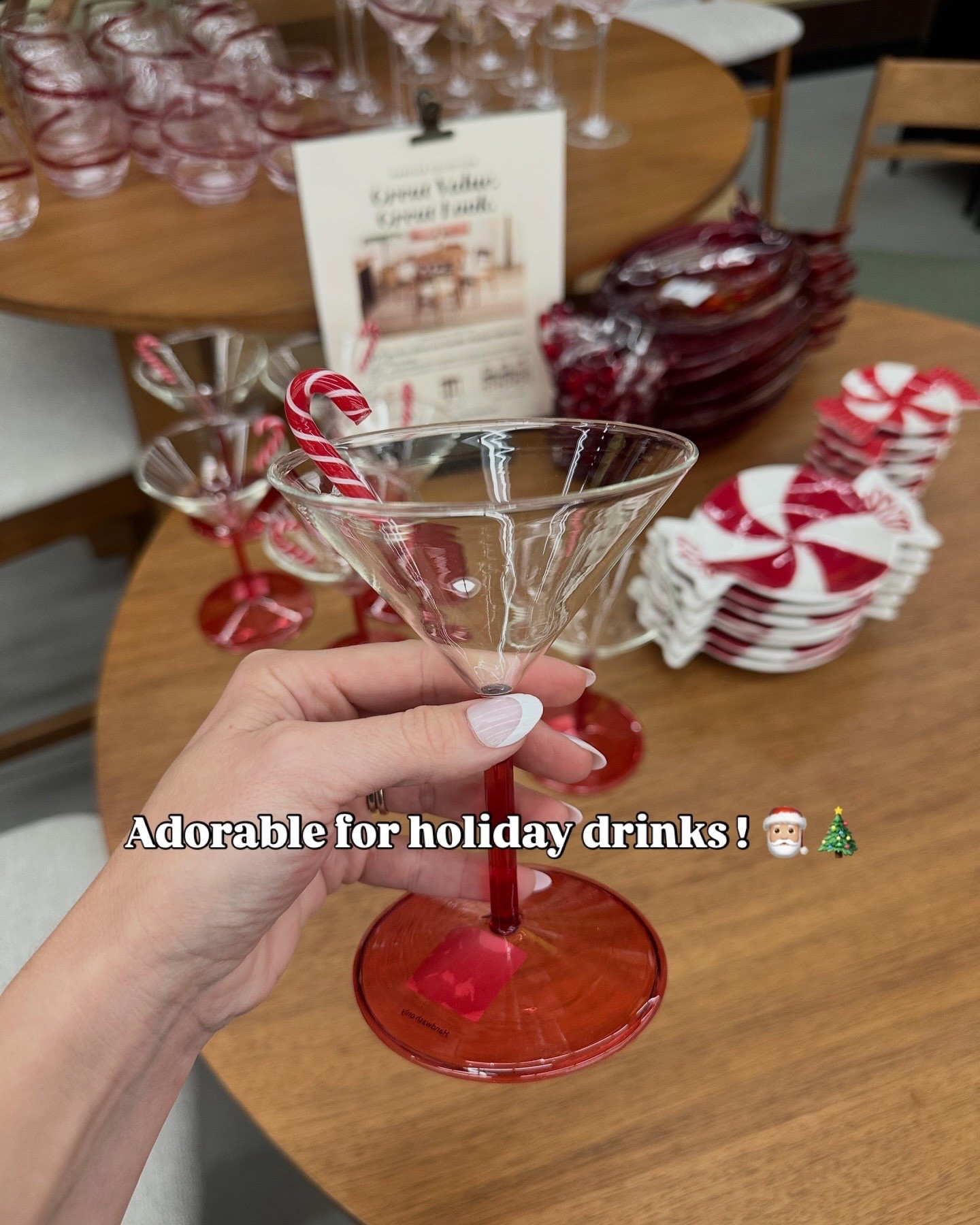 Holiday martini glass ! 🍸 gift idea for the host / hostess 

#LTKHoliday #LTKHome #LTKGiftGuide