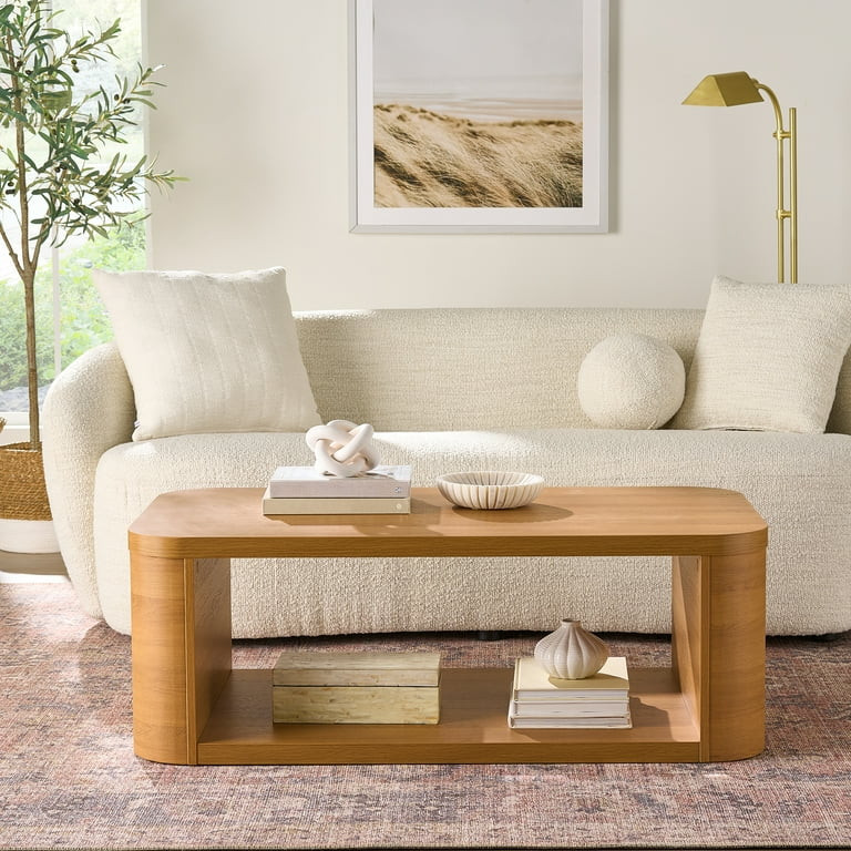 Better Homes & Gardens Juliet Coffee Table, Light Honey Finish | Walmart (US)