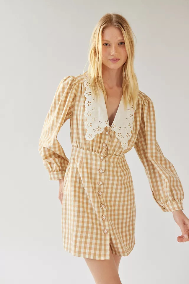 Sister Jane Honey Gingham Mini Dress | Urban Outfitters (US and RoW)