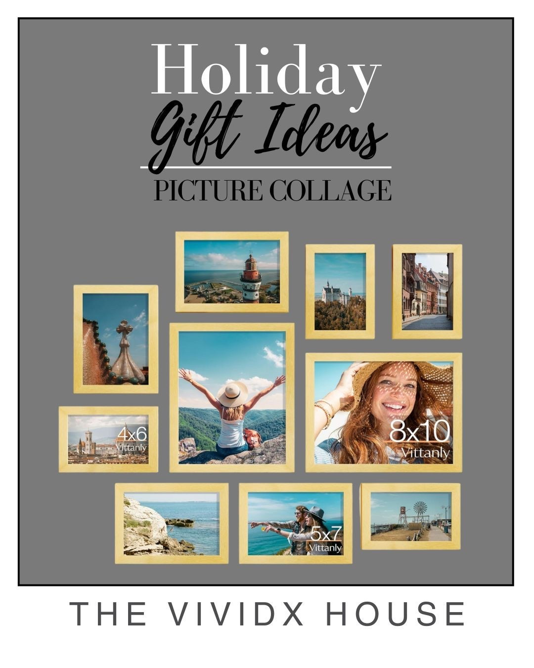 Gold framed picture collage 

#giftguide #holidaygifts 

#LTKHome #LTKGiftGuide #LTKHoliday