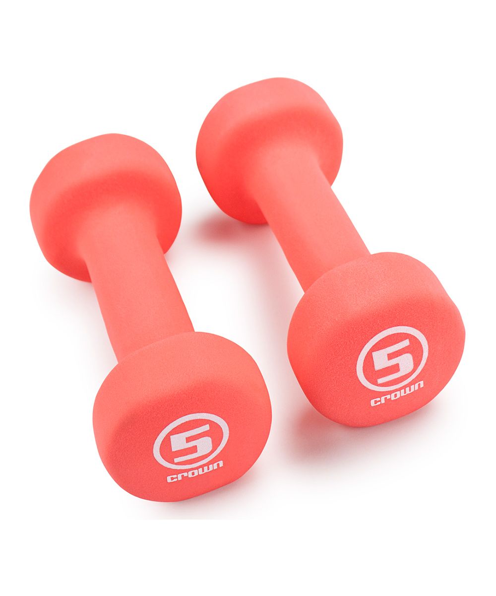 Salmon 5-Lb. Hand Weights | zulily