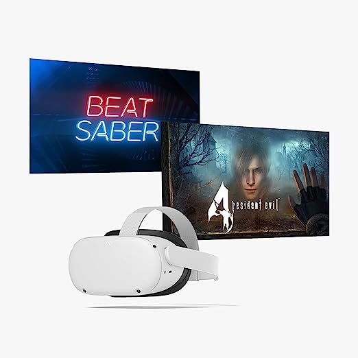 Meta Quest 2 Resident Evil 4 bundle with Beat Saber 128 GB — Advanced All-In-One Virtual Realit... | Amazon (US)