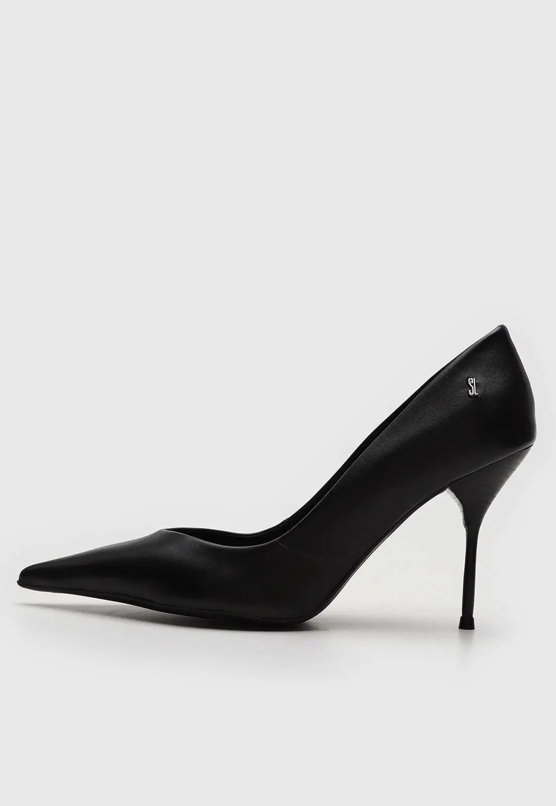 Scarpin Santa Lolla Slingback Preto | Dafiti (BR)