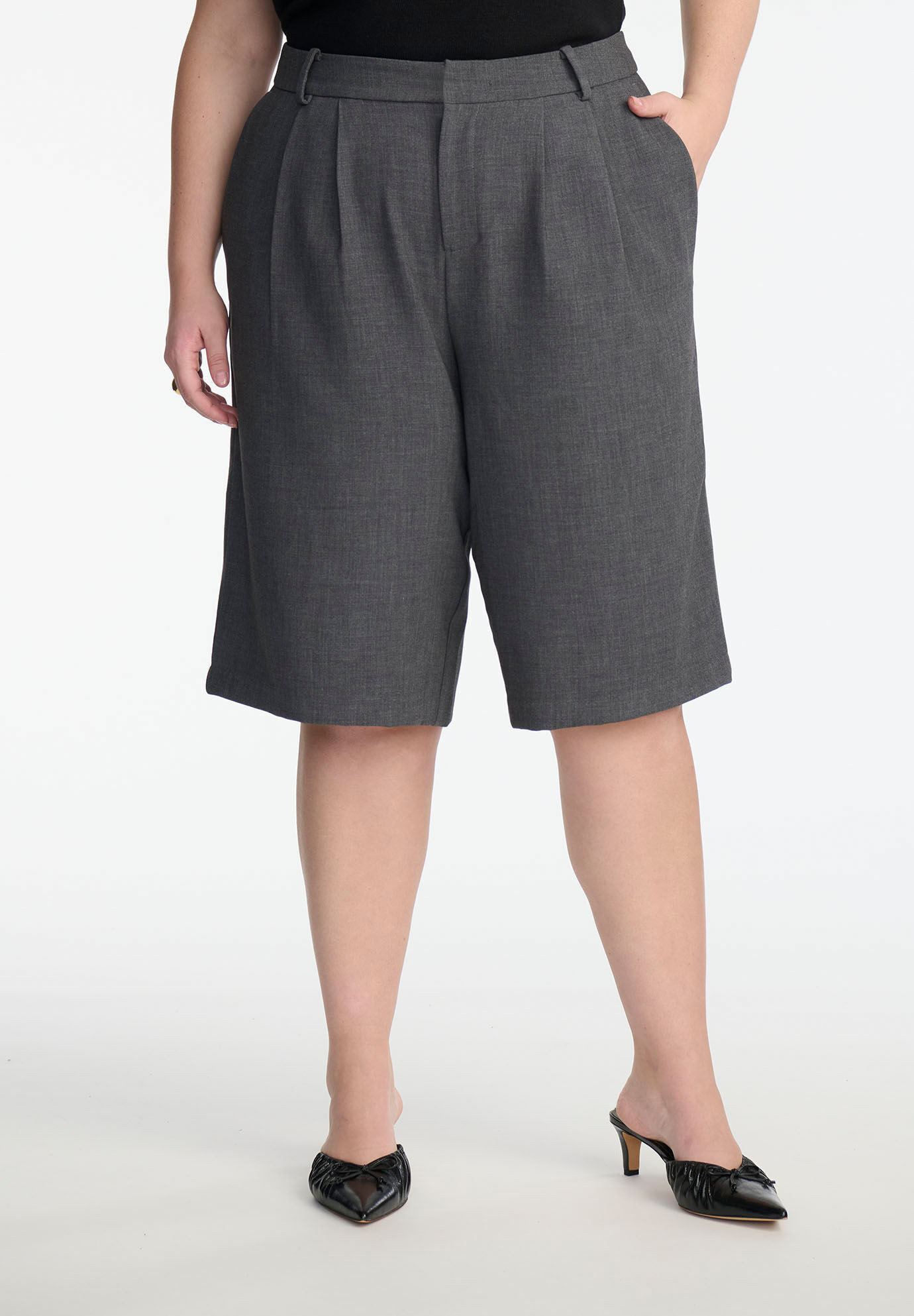 Bermuda Shorts | Eloquii