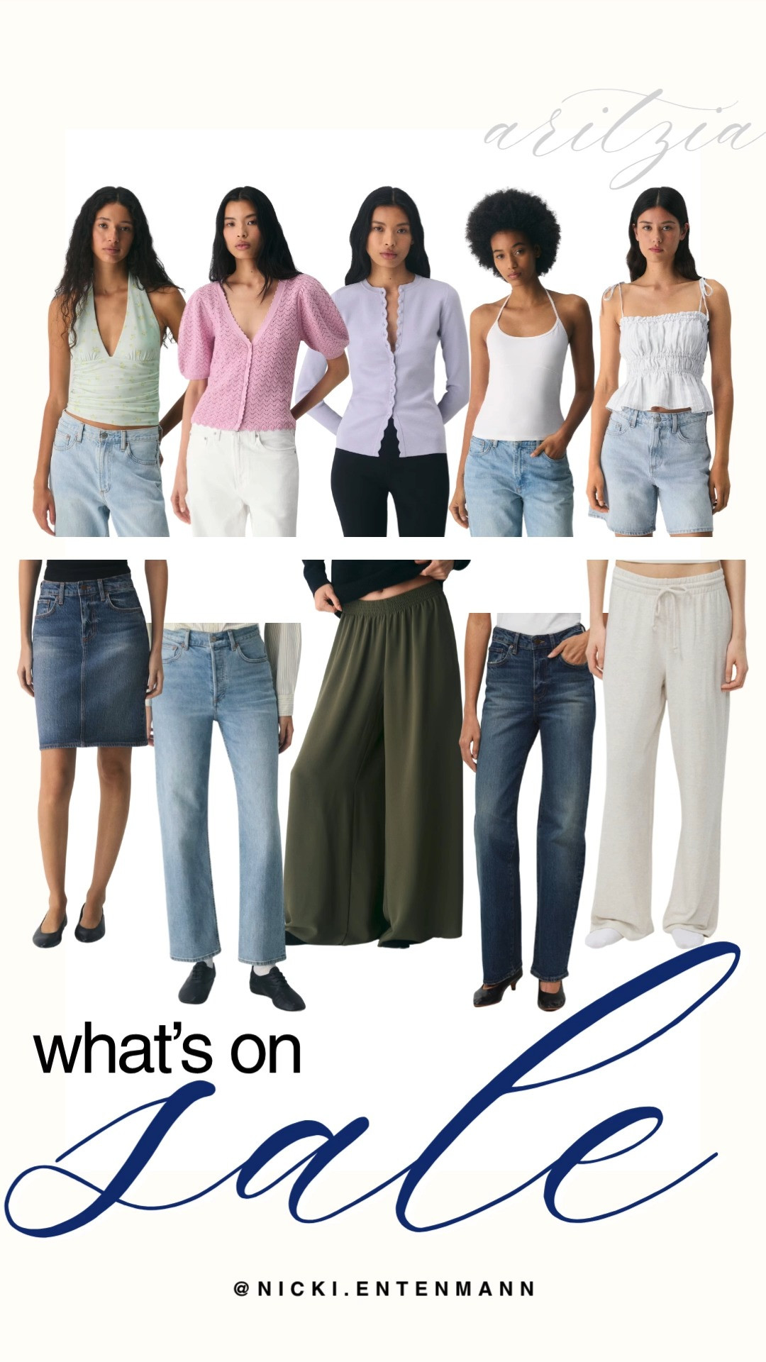 Discover selected items on sale at Aritzia featuring chic pastel cardigans, summer tops, relaxed denim, and wide leg trousers. This curated mix offers effortless everyday casual wear and elevated chic styles. Score timeless wardrobe essentials now at discounted prices. #aritzia #aritziasale #salealert #capsulewardrobe #everydayfashion #outfitinspiration #shoppinghaul #stylefinds #budgetfashion #modernliving 👗👖✨ 

 #LTKdayinmylife #LTKootd #LTKSaleAlert