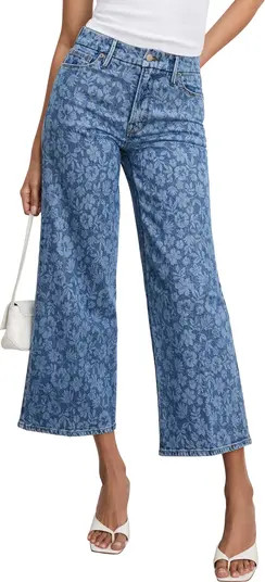 Good Waist High Waist Crop Palazzo Jeans | Nordstrom Rack
