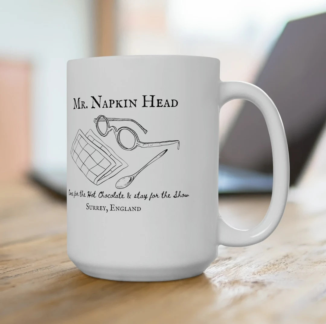 Mr. Napkin Head the Holiday Movie Nancy Meyers Amanda Woods - Etsy | Etsy (US)