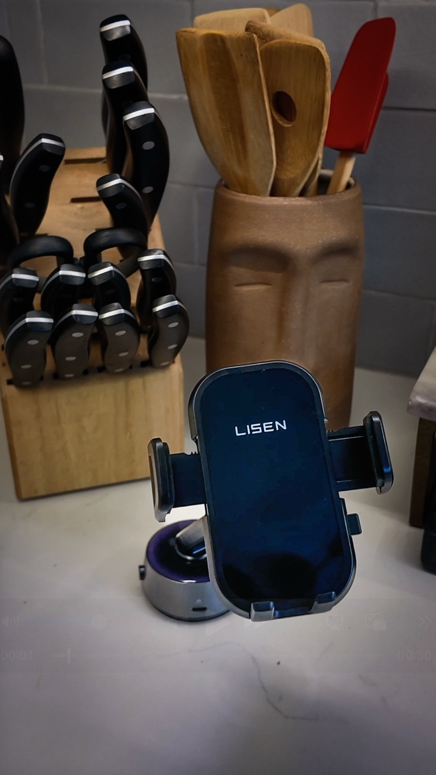 Where do you use your phone most? In the car, at the office, in the kitchen? No matter where the LISEN Reusable Vacuum Electric Suction Cup Mount securely props up our device no matter where we are. Easy installation. Quick to remove. And no glue or stickiness left behind. It’s perfect for so many places. Fits small to large phones, even with cases on them! Summer is here, and this is a great travel accessory to have handy! 🧳📱 
Use code: 10LISENAW for an extra 10% off 🚨!- 

#LTKSaleAlert #LTKHome #LTKTravel