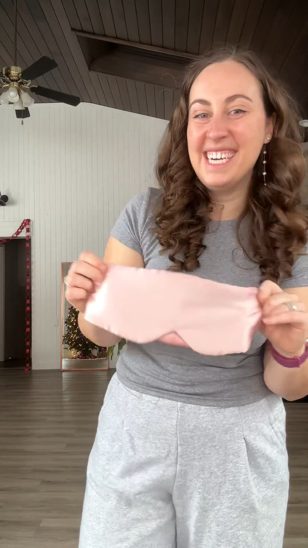 I have always had trouble getting to sleep and one thing that helps a ton is a good eye mask! I started with a cheap one from Amazon to see if it helped, and while it definitely did I knew I needed to upgrade! This new one is made of silk and has a Velcro back, so no elastic rubbing on your hair or squashing your ears. It also block out WAY more light making me sleep even better! If you struggle sleeping I definitely recommend giving it a try! I also think they make a great stocking stuffer, especially for the people in your life that could use some extra ZZZs 😴 

#LTKstorytime #LTKGiftGuide #LTKselfcare