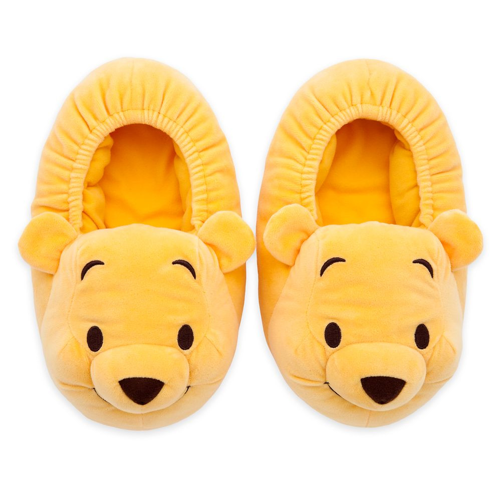 Winnie the Pooh Plush Slippers for Adults | Disney Store