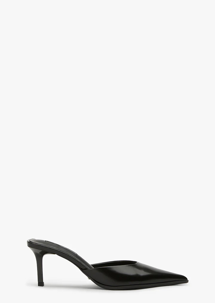 Vampire Black Hi Shine Heels | Tony Bianco (Australia & New Zealand)