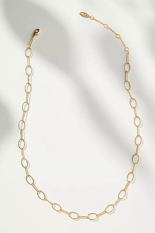 Gold Paperclip Necklace | Anthropologie (US)