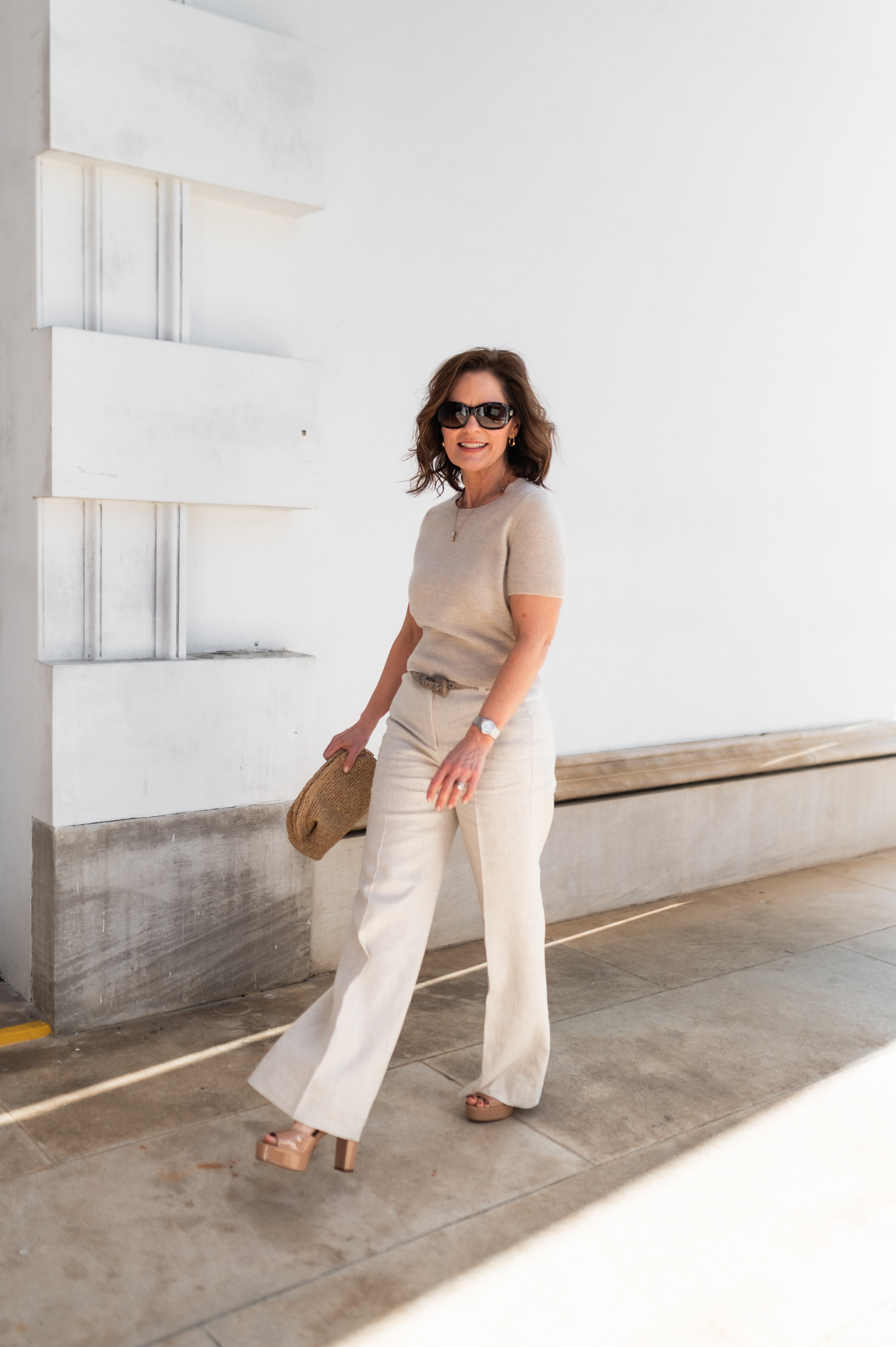 petite flare linen pants, petite spring outfit,  petite work outfit

This style of J.Crew linen pants are petite perfection.  Run TTS, wearing a 2P.  No hemming needed with heels.

Platform sandals that look great on small feet.  Comfortable and classy looking.  Wearing a size 5, fit TTS.  Use code BETH15SPRING25 fro 15% off. 

 

#LTKOver40 #LTKPetite #LTKWorkwear