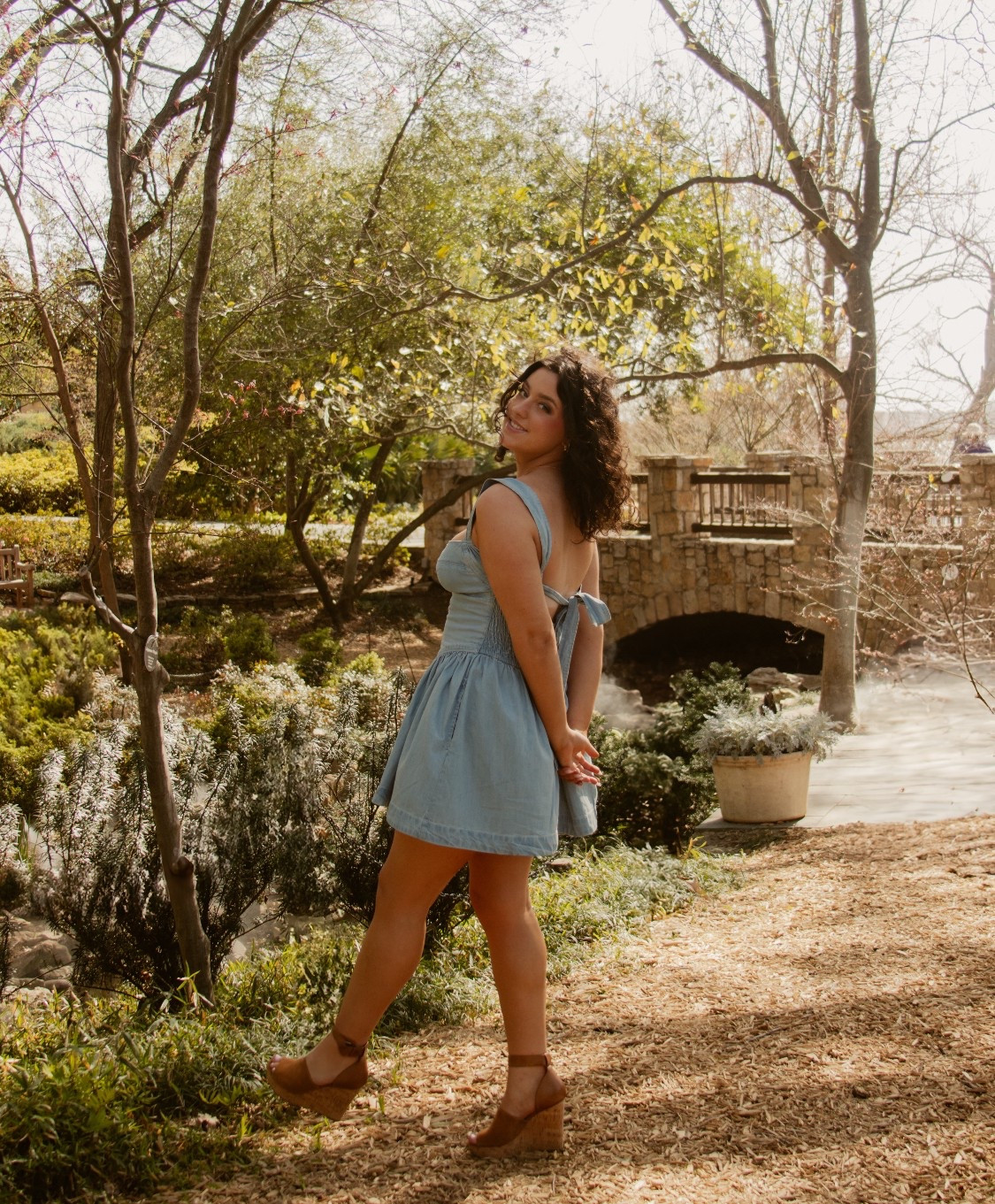 Free People denim dress  

#LTKStyleTip