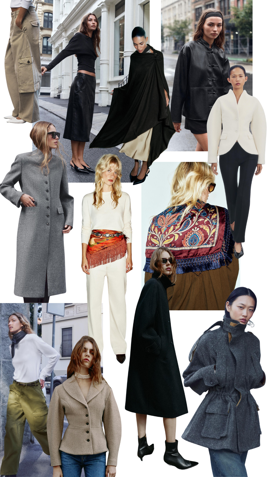 Recent Bits I'm Loving 
| Autumn Zara | Beige Cargos | Sheer Long Sleeve | Leather Jacket | Fringed Bead Scarf | Peplum Jacket

#LTKuk #LTKautumn #LTKeurope