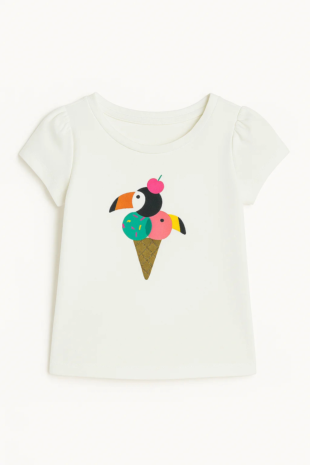 Wonder Nation Toddler Girls Graphic Tee with Short Sleeves, Sizes 18M–5T | Walmart (US)