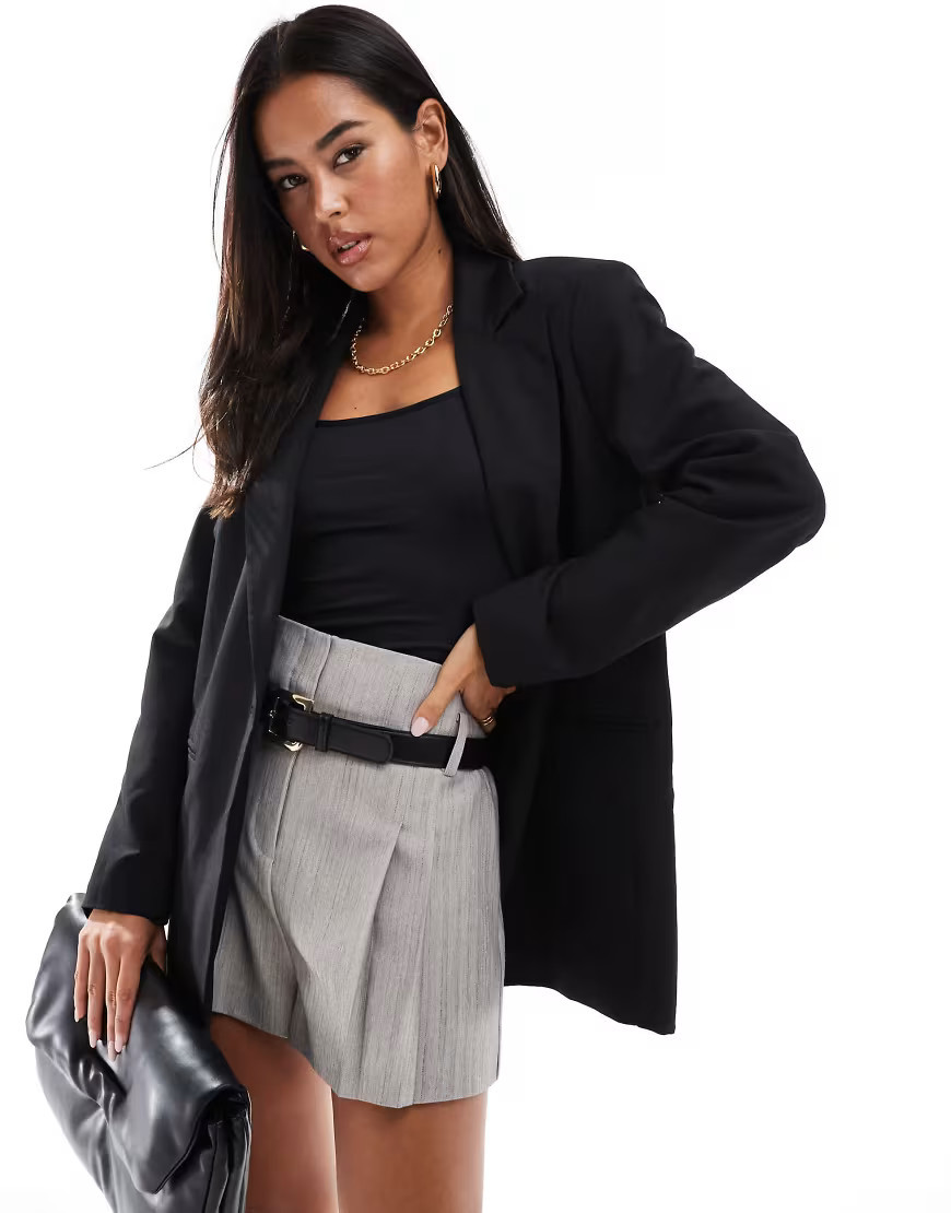 ASOS DESIGN tailored relaxed blazer in black | ASOS (Global)