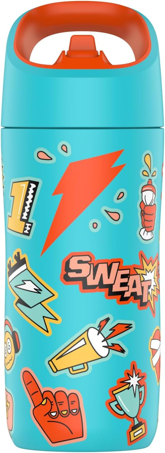 Gatorade Kids' Rookie Metal Water Bottle, 12oz, Stainless Steel Bottle, Double-Wall Insulation, V... | Amazon (US)