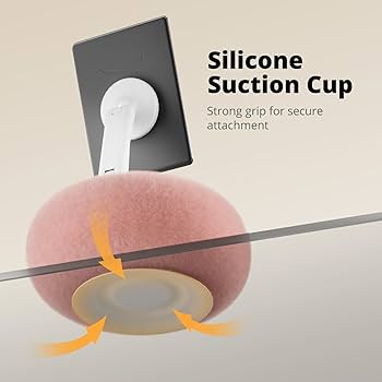 Magnetic Phone Pillow Stand, Adjustable Phone Holder for Bed,Lap,Desk, Cozy Phone Pillow Holder w... | Amazon (US)