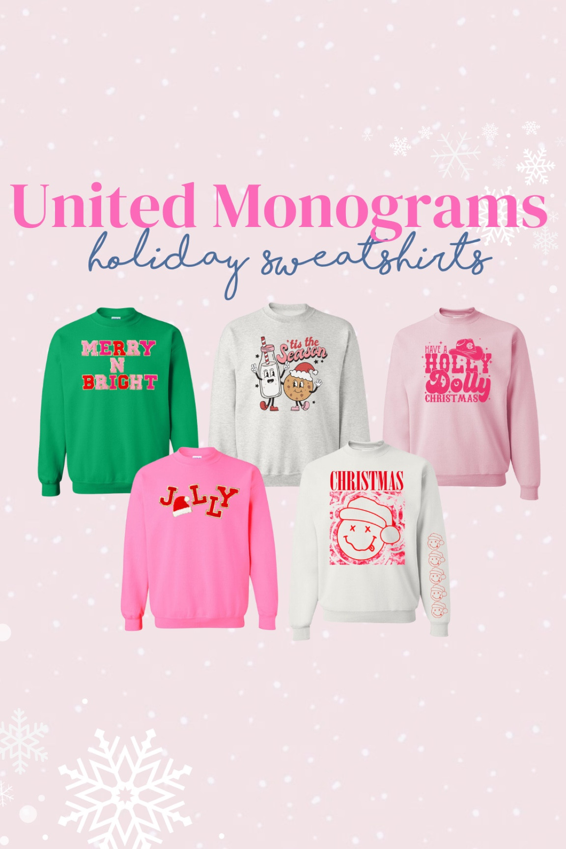 Must have holiday sweatshirts from United Monograms 🤩😍✨ 

#LTKSeasonal #LTKunder50 #LTKHoliday